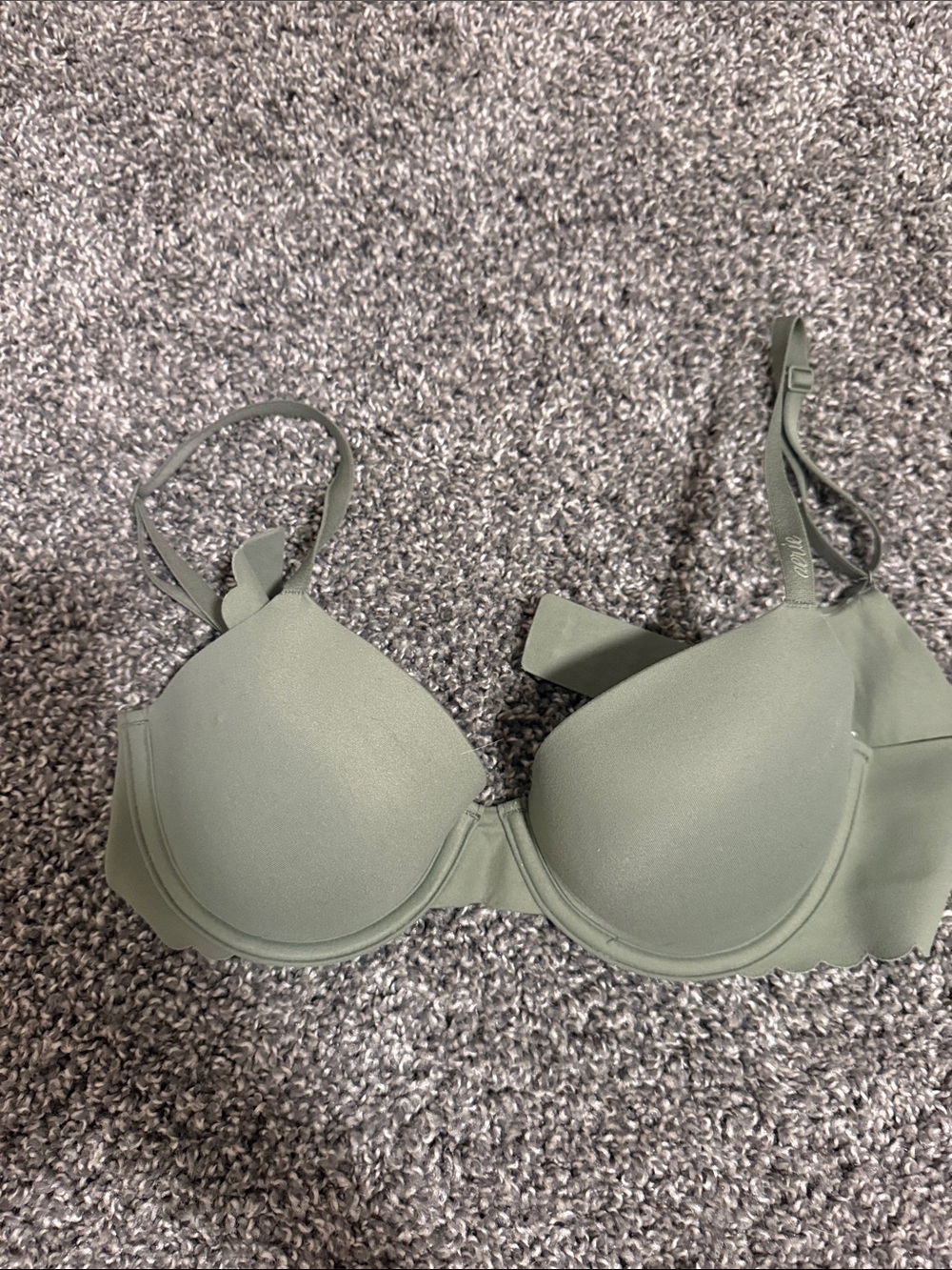 Aerie 32c sage green smoothez bra